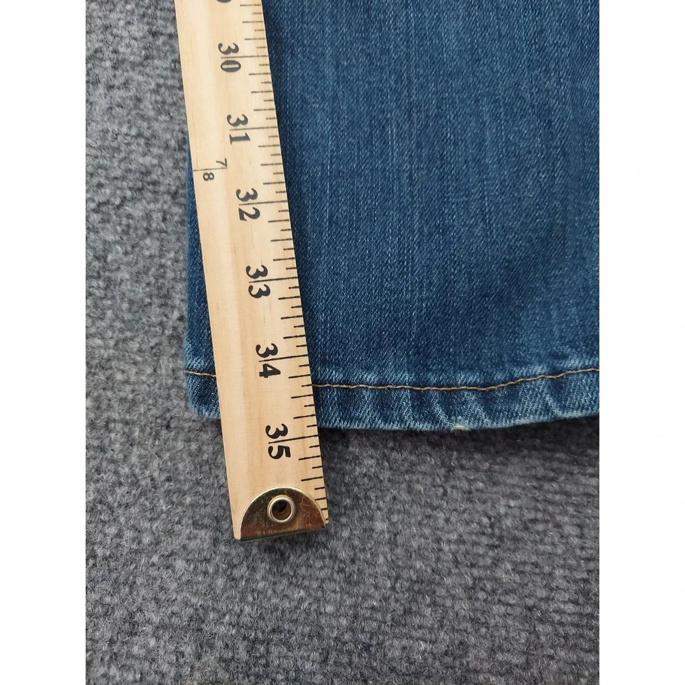 Wrangler Jeans Mens 38x36 Blue Slim Boot Cut Western Ranch Cowboy Cotton Denim